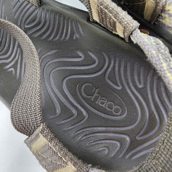 Chaco Zx2 Geometric Print Water Sandals Adjustable Strap Womens Size 8 Shoes - Picture 3 of 6